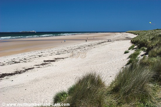 Bamburgh Beach.