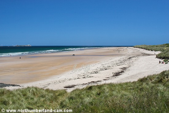 Bamburgh Beach.