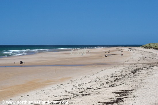Bamburgh Beach.