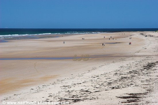Bamburgh Beach.