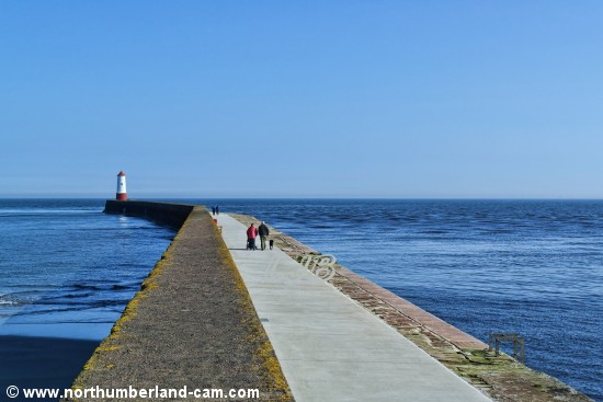 Berwick Pier and the Little Beach.