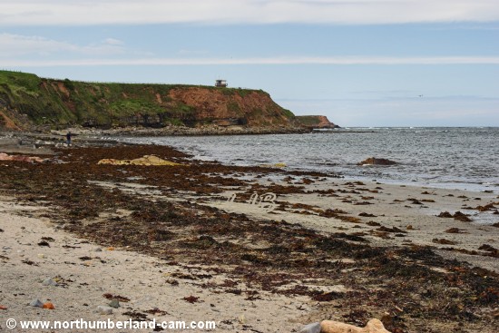 View north along the Little Beach.