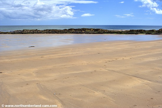 Flat sands and a calm sea - a perfect summer combination.