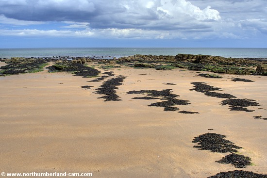 Flat sands and a calm sea - a perfect summer combination.