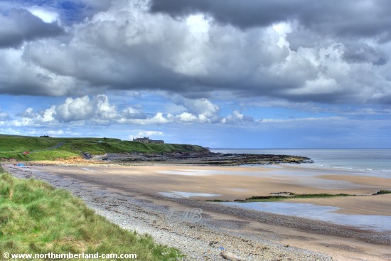 View north along the Beach.